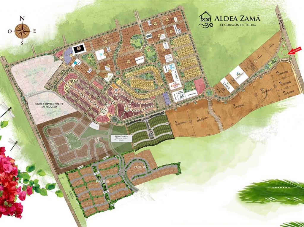 Terreno - lote comercial en venta en Aldea Zama Tulum