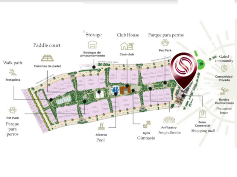 Lote tur&iacute;stico Residencial de alta densidad en Aldea Zama