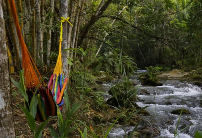 Hotel boutique en el bosque,  ecol&oacute;gico, 4 suites a la orilla de peque&ntilde;o rio, cerca