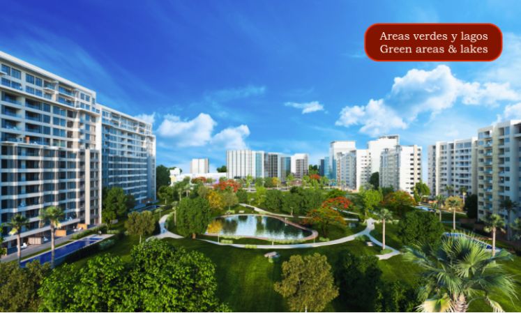 Oficina en Edificio con certificaci&oacute;n LEED 683 m2, rodeado de &aacute;reas verdes, lagos y centro comercial