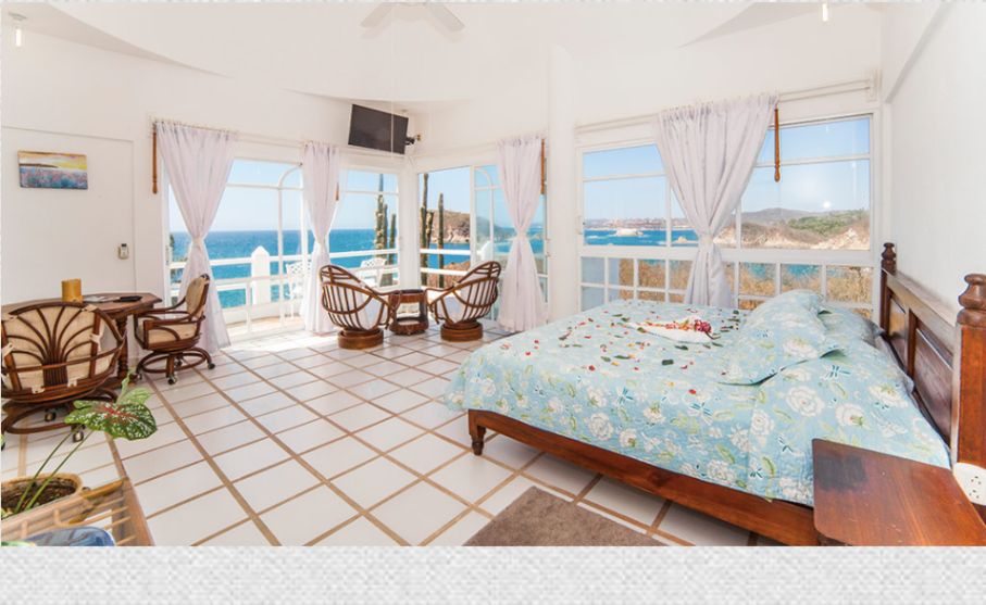 Hotel boutique frente al mar 17 habitaciones, vistas al mar y la monta&ntilde;a, en venta, Huatulco.