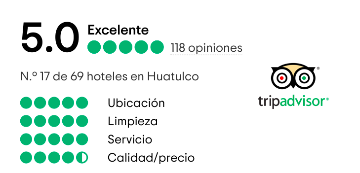 Hotel boutique frente al mar 17 habitaciones, vistas al mar y la monta&ntilde;a, en venta, Huatulco.