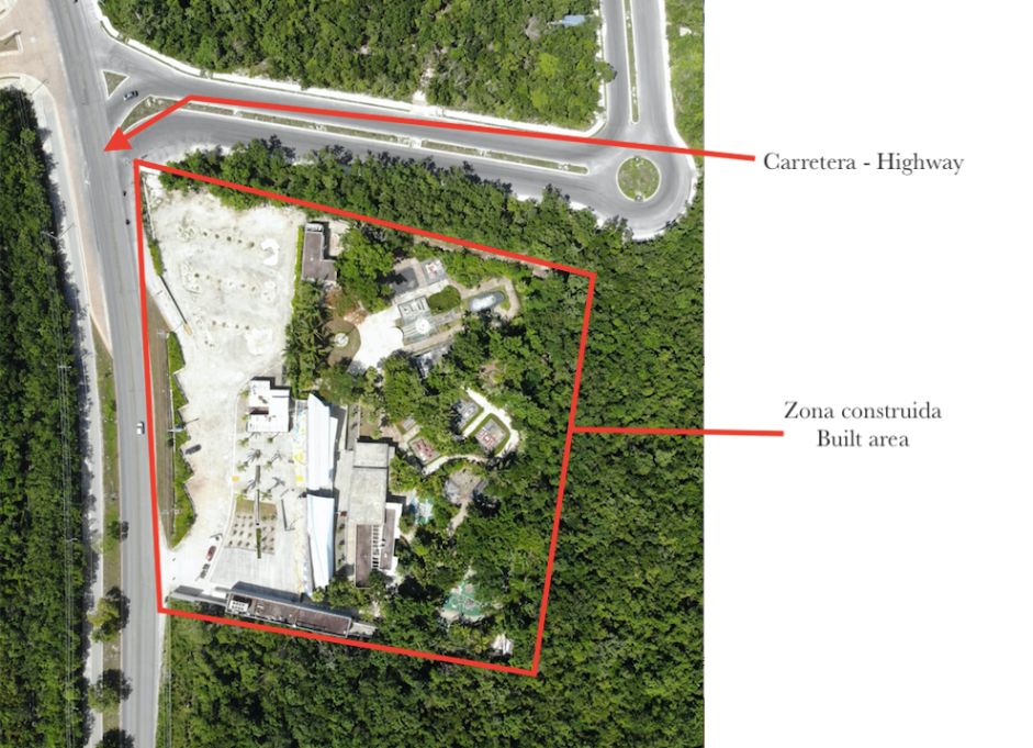 Terreno frente a la carretera, PRECIO REDUCIDO 1.4 hectareas en Zona Hotelera Sur, Cozumel en venta.