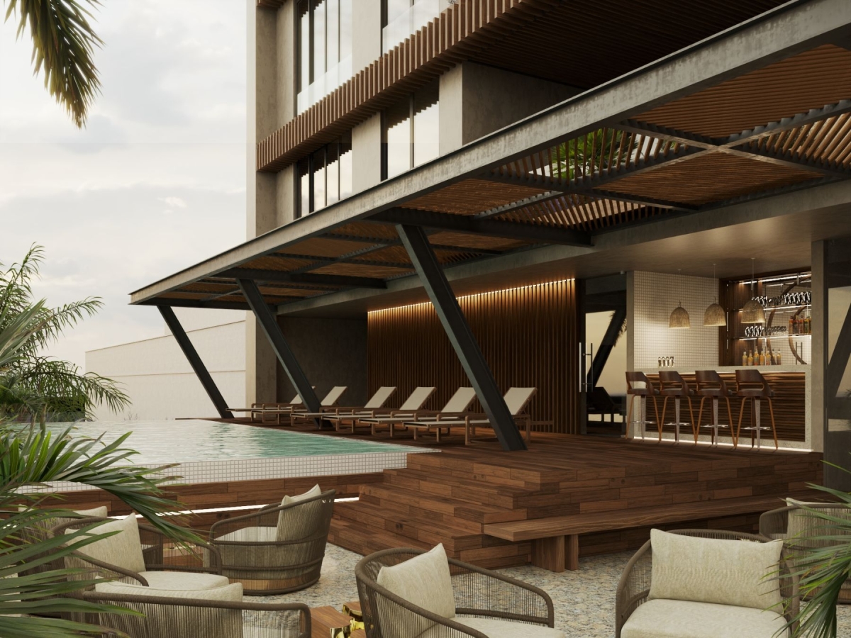 Local comercial sobre el Malec&oacute;n de Cozumel, a 50 metros del mar, sobre avenida comercial, pre-const