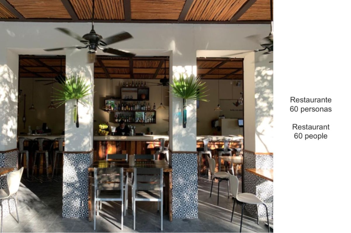 Edificio en esquina, uso de suelo mixto, con restaurante (patente para alcohol) y 3 departamentos, e