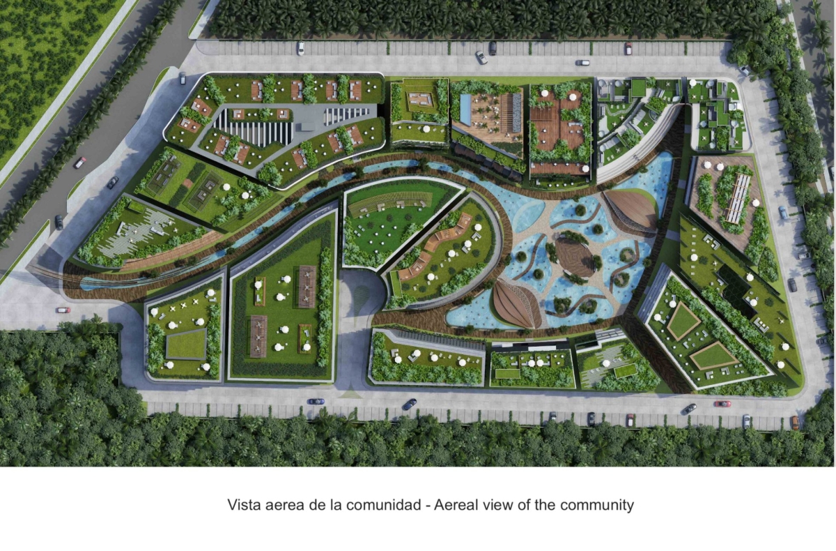 Terreno multifamiliar-condominal para 8 unidades, en residencial privado concepto unico, frente a la