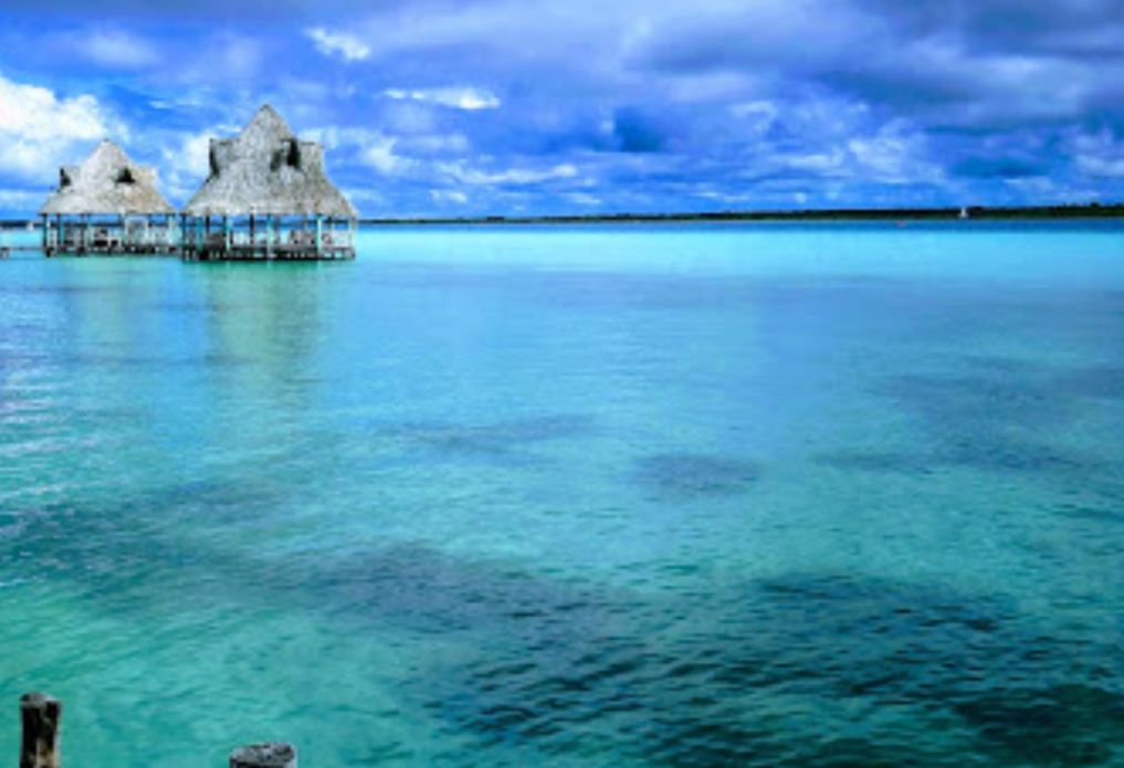 26 Hect&aacute;reas frente a la laguna en venta Bacalar, 8 cuartos por hect&aacute;rea, venta.