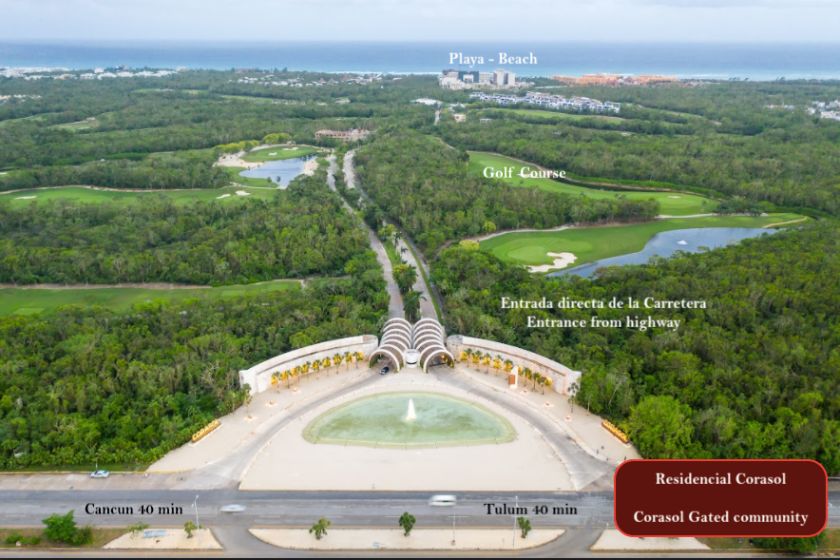 Terreno uso de suelo mixto (residencial-comercial), sobre Carretera Federal, 5 minutos de la playa,