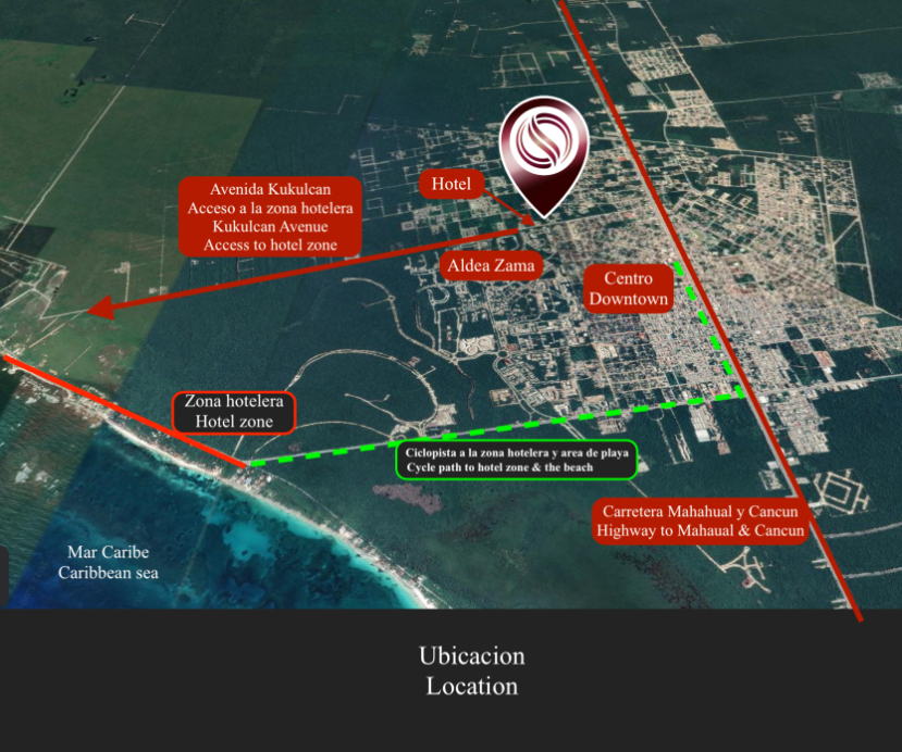 Hotel en pre-construccion, 12 habitaciones, venta en Tulum, 8 minutes de la zona hotelera,  Region 1