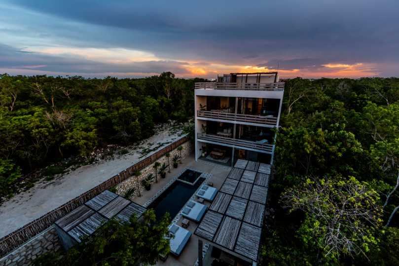 Hotel en pre-construccion, 12 habitaciones, venta en Tulum, 8 minutes de la zona hotelera,  Region 1