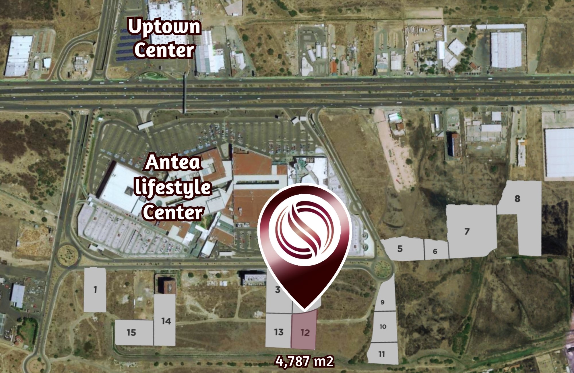 Large 46,060 m&sup2; lot, multi-family, for sale, Juriquilla, Quer&eacute;taro