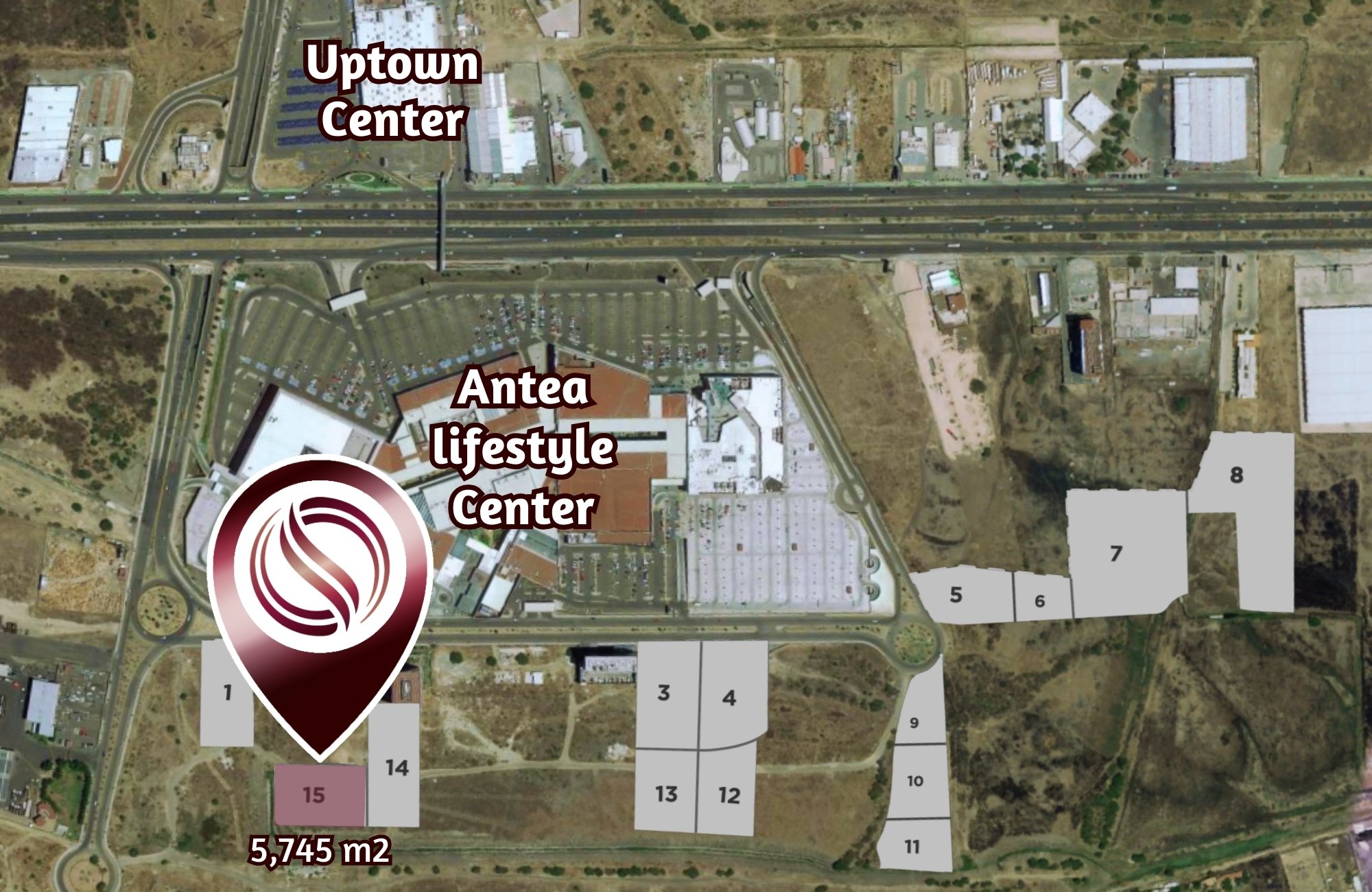 Macrolote de 5,319 m2 uso mixto, en zona comercial, en venta Quer&eacute;taro.