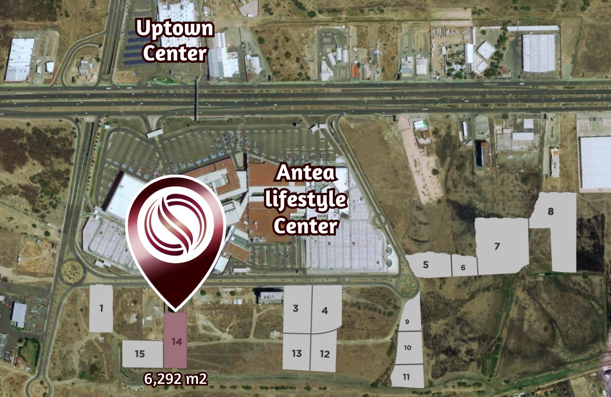 Gran lote de 46,060 m2, multifamiliar, en venta, Juriquilla, Quer&eacute;taro