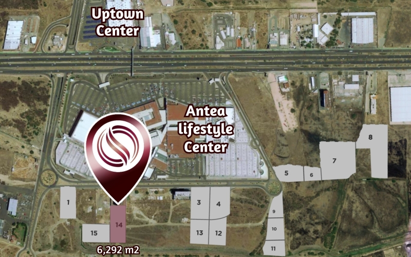 Macrolote de 6,292 m2 uso mixto, en zona comercial, en venta Quer&eacute;taro.