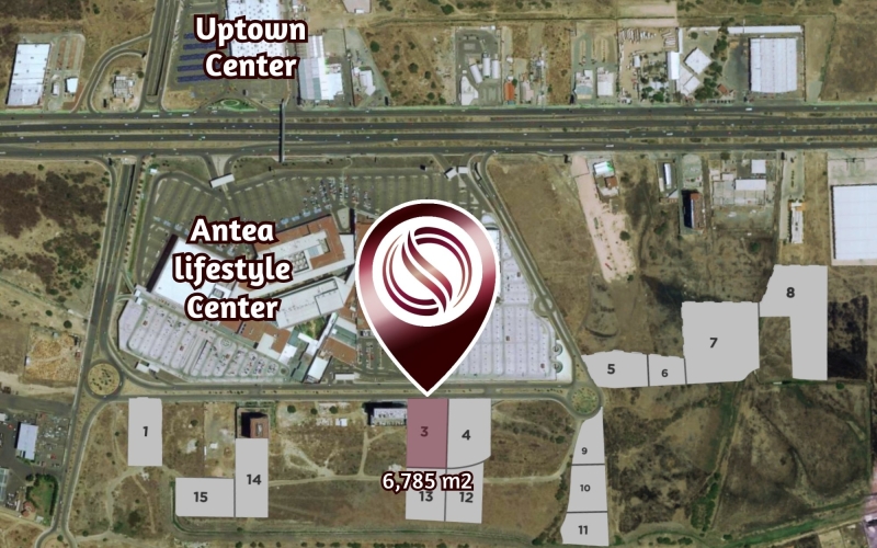 Macrolote de 6,785 m2 uso mixto, en zona comercial, en venta Quer&eacute;taro.