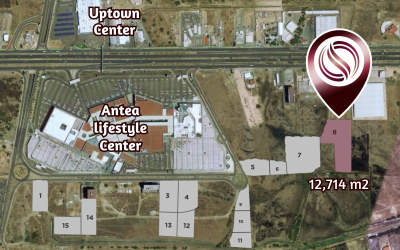 Macrolote de 12,714 m2 uso mixto, en zona comercial, en venta Quer&eacute;taro.