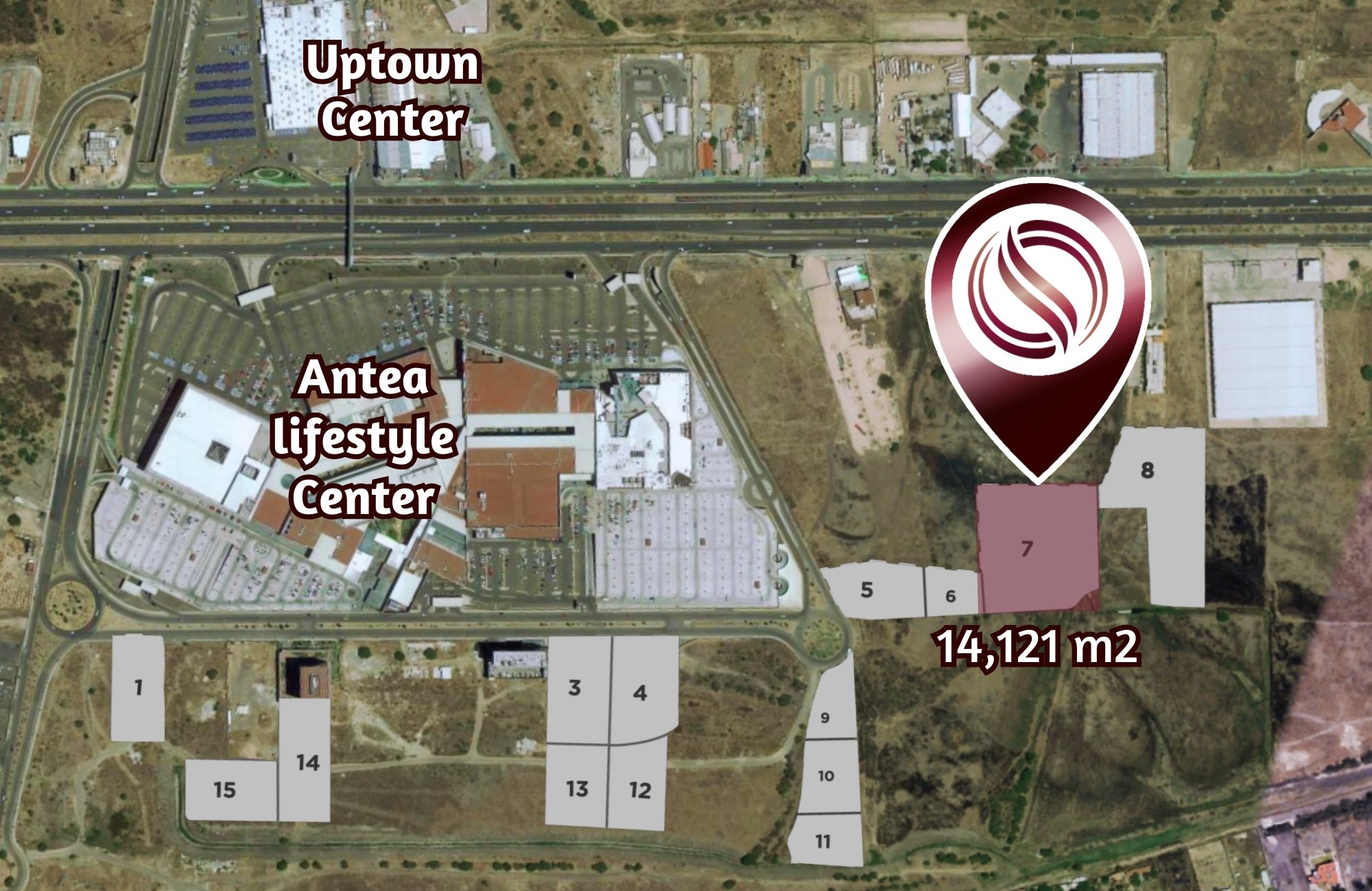 Macrolote de 12,714 m2 uso mixto, en zona comercial, en venta Quer&eacute;taro.