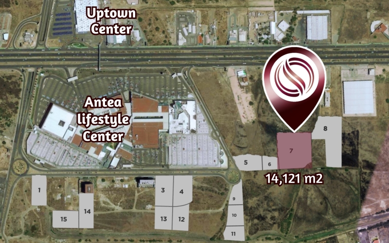 Macrolote de 14,121 m2 uso mixto, en zona comercial, en venta Quer&eacute;taro.