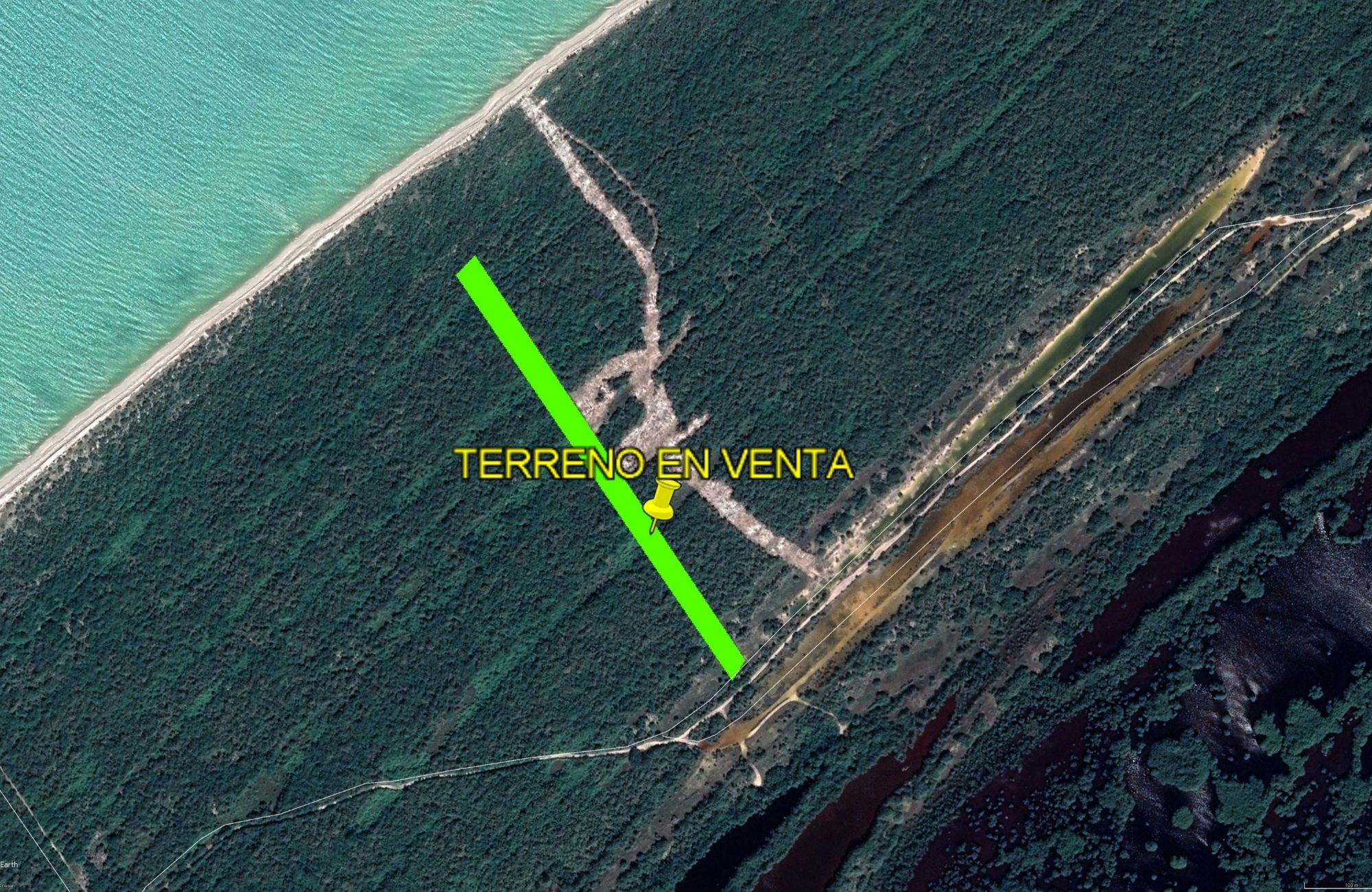 Lote frente al mar de 10,690 m2, multifamiliar, en venta Yucatan.