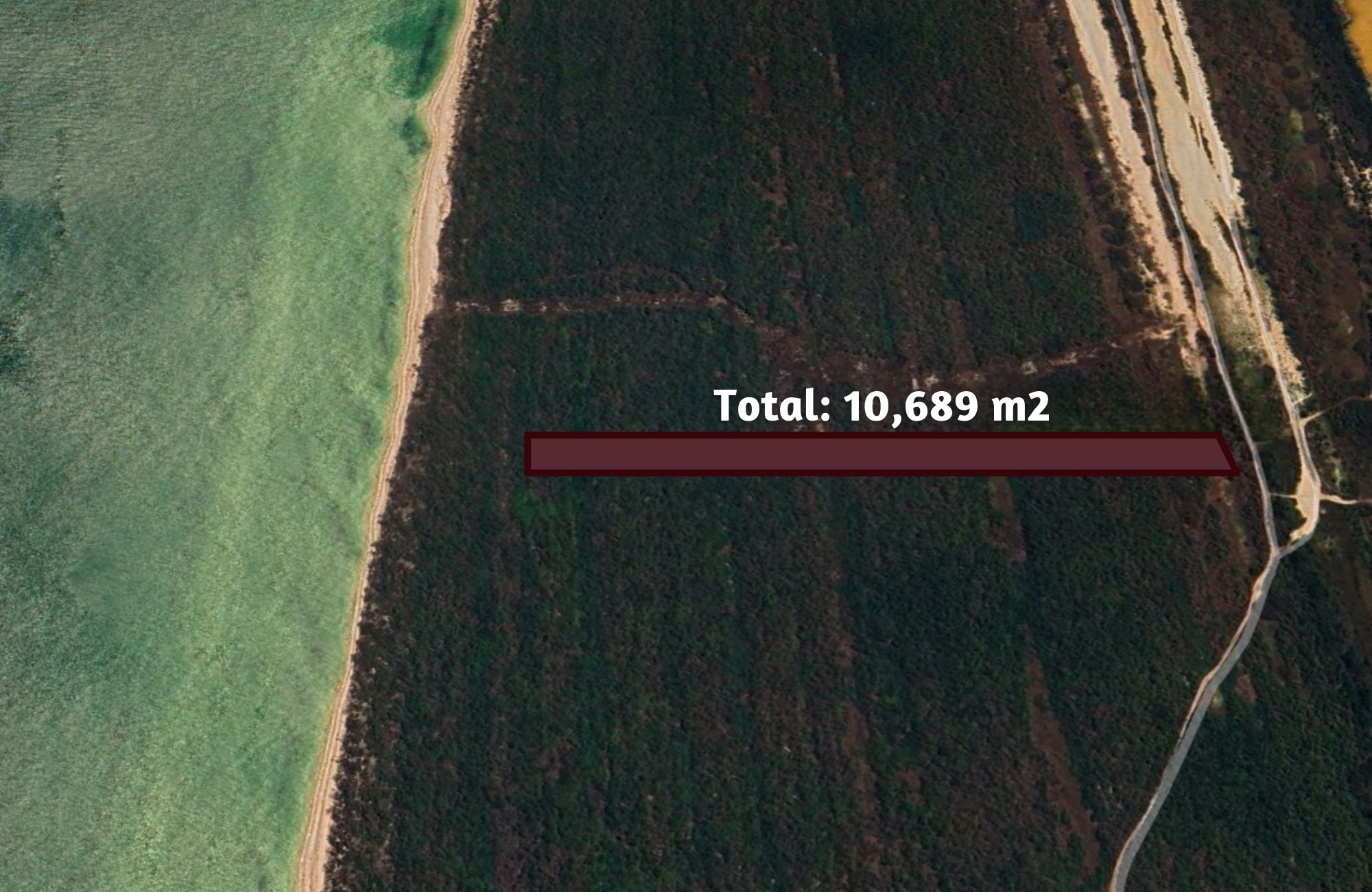 Lote frente al mar de 10,690 m2, multifamiliar, en venta Yucatan.