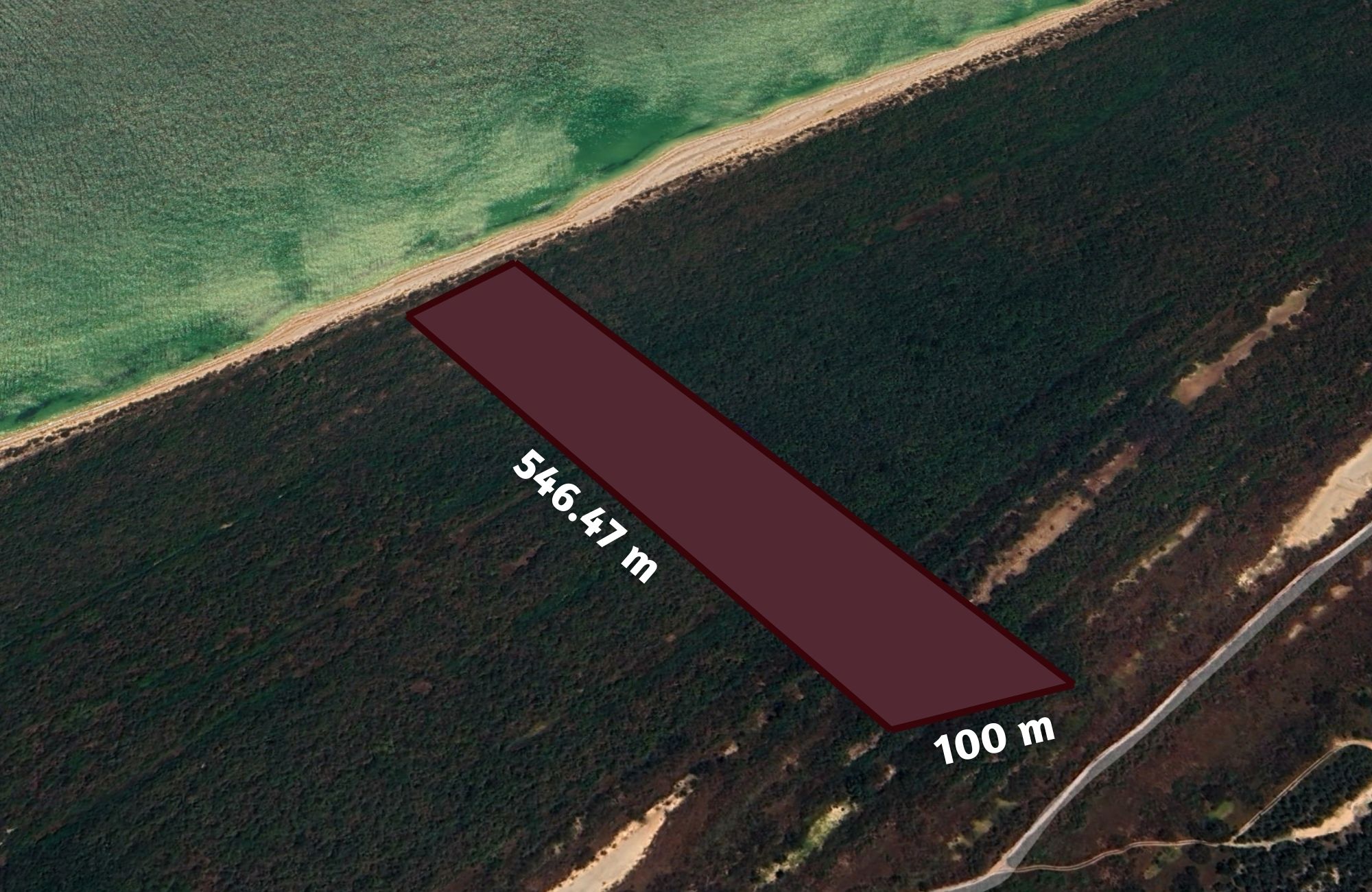 Lote frente al mar de 51,961 m2, multifamiliar, en venta Yucatan.