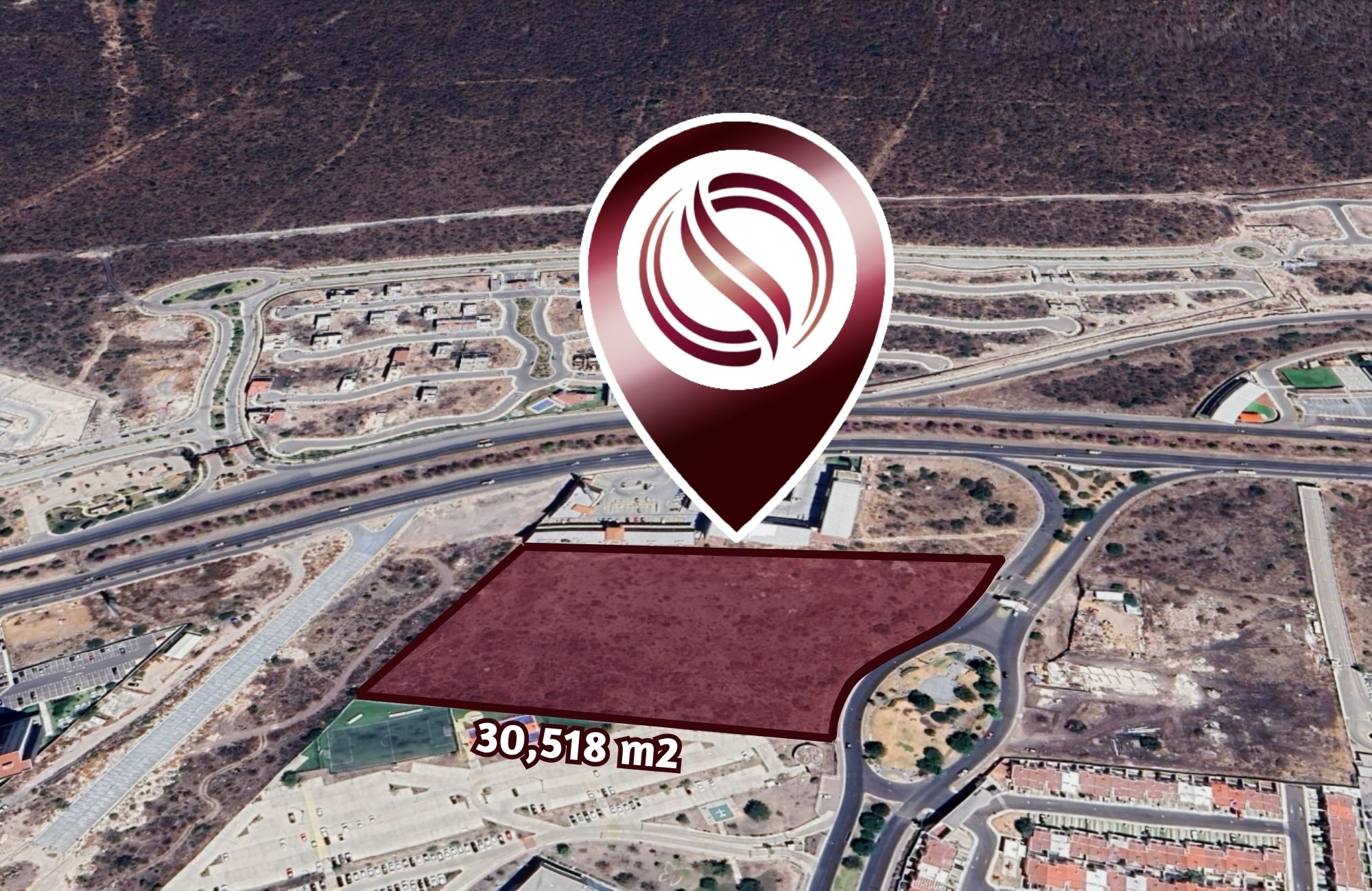 Macrolote multifamiliar de 30,528 m2, en venta El Refugio Quer&eacute;taro.