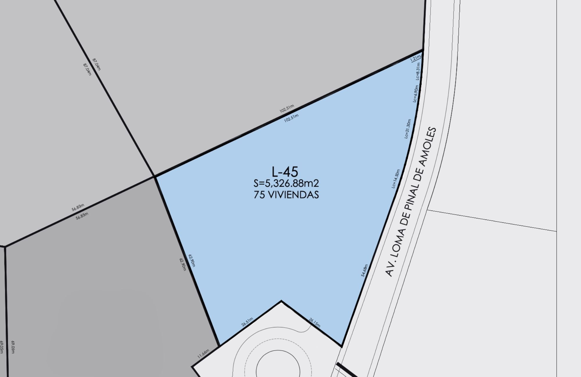 Macrolote mixto de 3,829 m2 en desarrollo urbano vertical, venta Quer&eacute;taro.