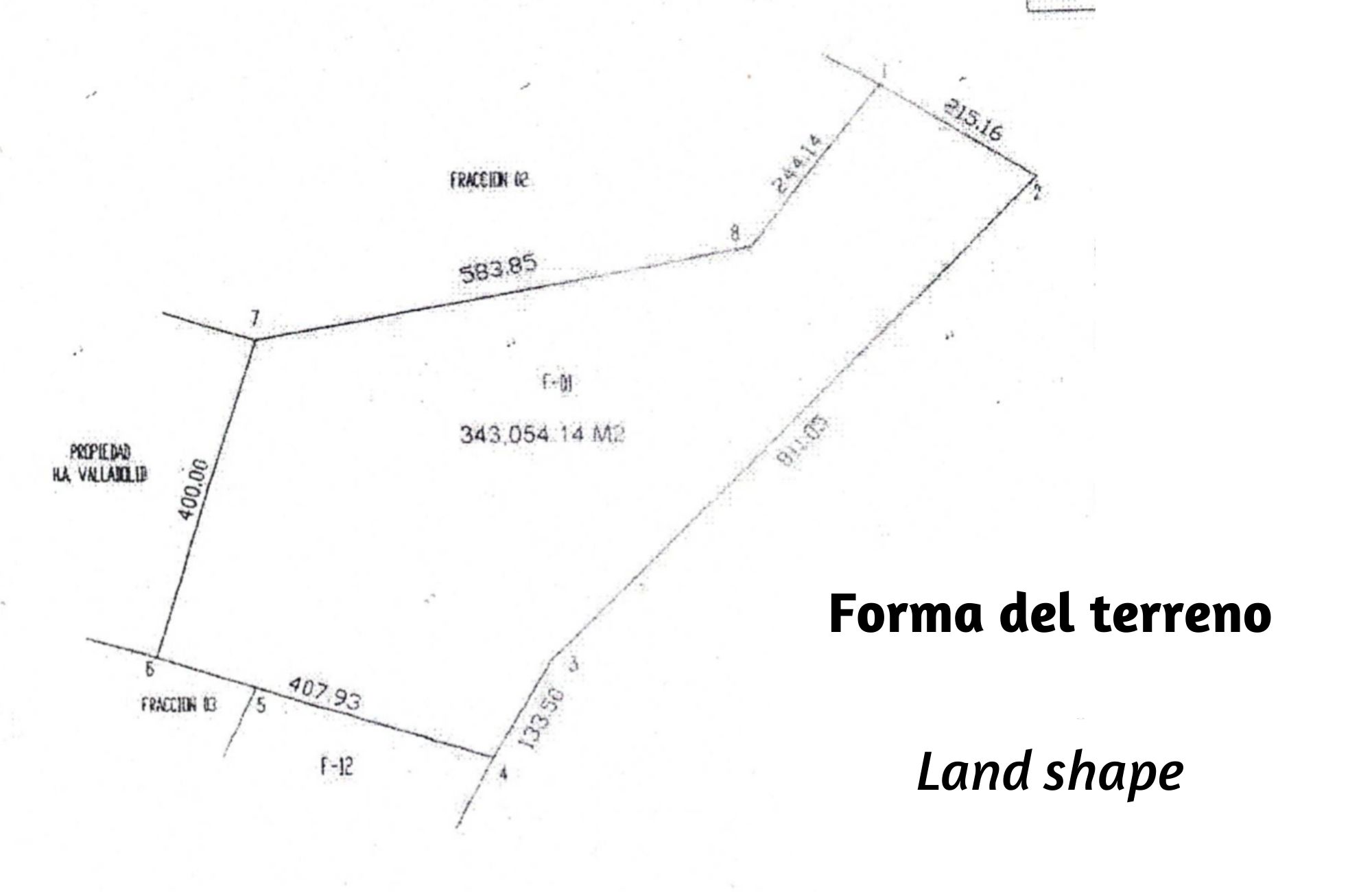 Terreno de 343,054 m2 sobre perif&eacute;rico, en venta Valladolid.