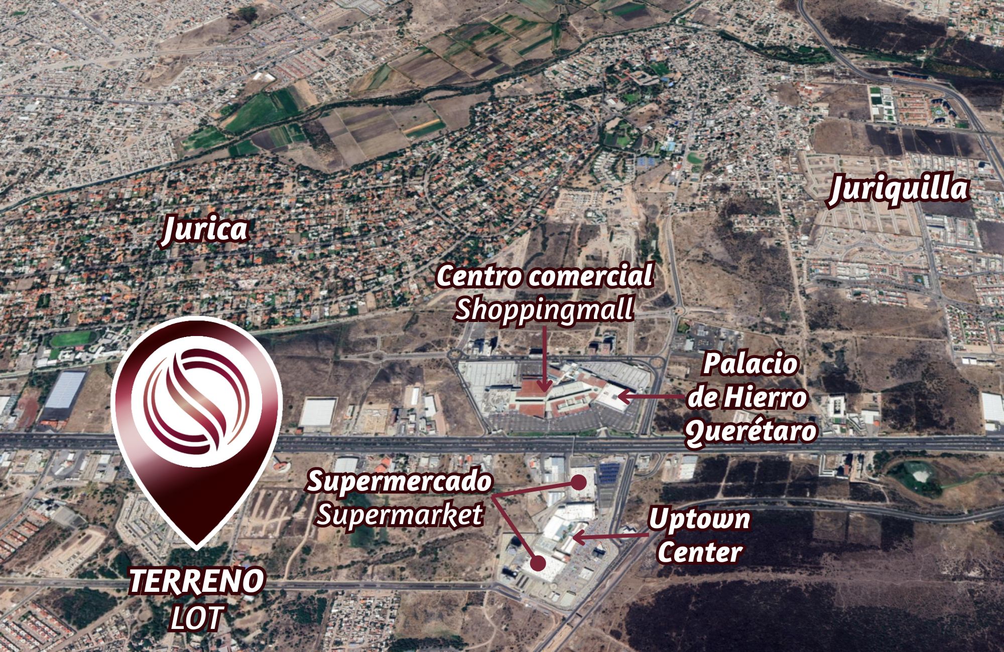 Macrolote habitacional de 22,136 m2, en venta El Salitre Quer&eacute;taro.