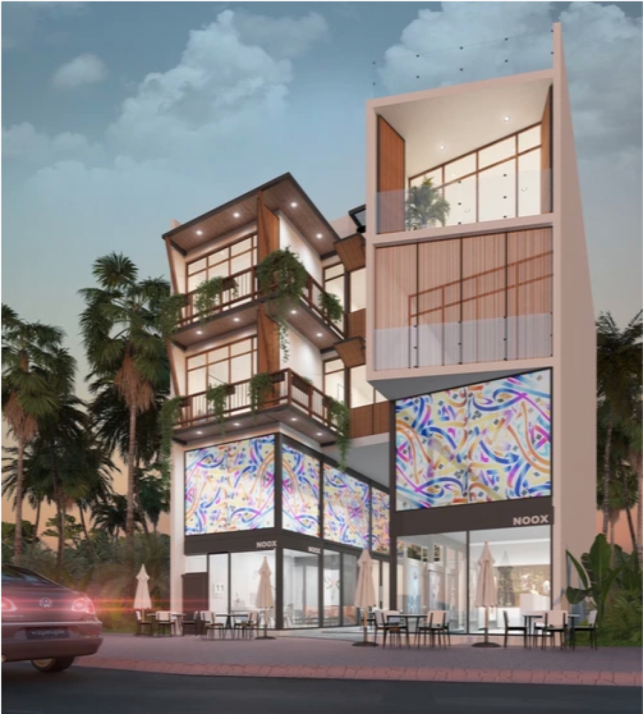 Local comercial en moderno edificio a la venta en Tulum