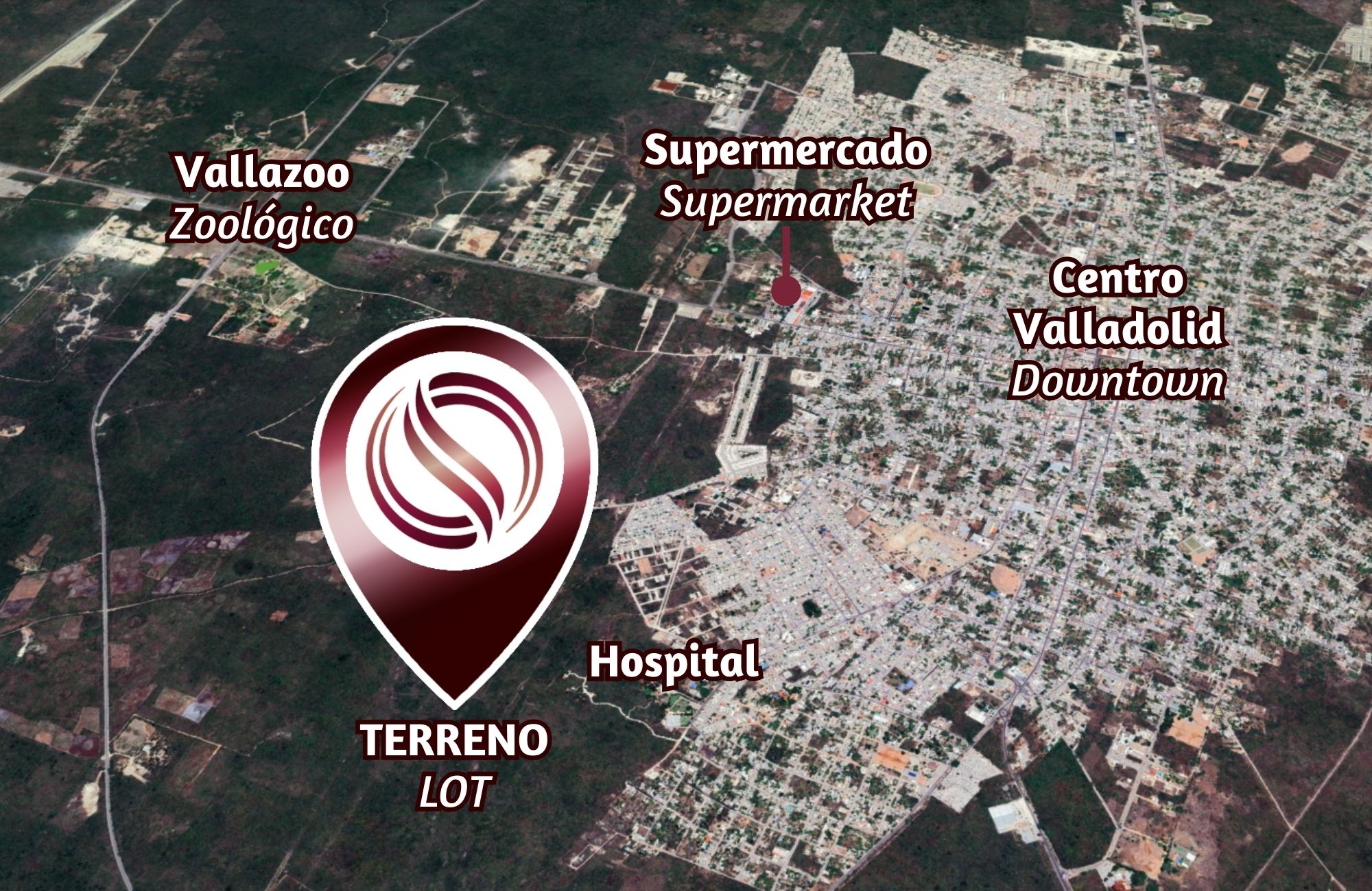 Macrolote de 233,650 m2 por fraccionamiento X Corazon, Valladolid.