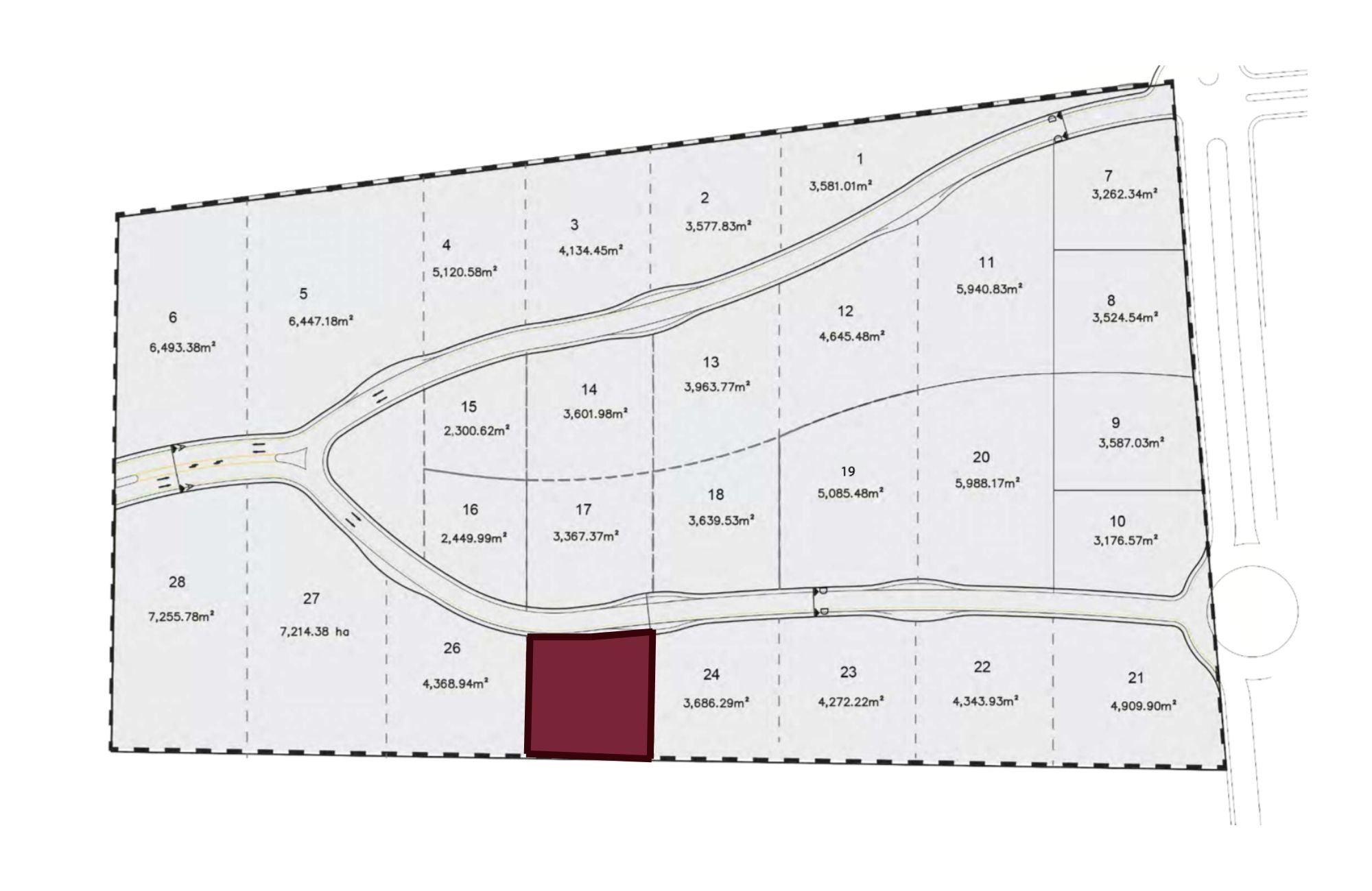 Macrolote habitacional de 3,367 m2 en venta, Jurica, Quer&eacute;taro.