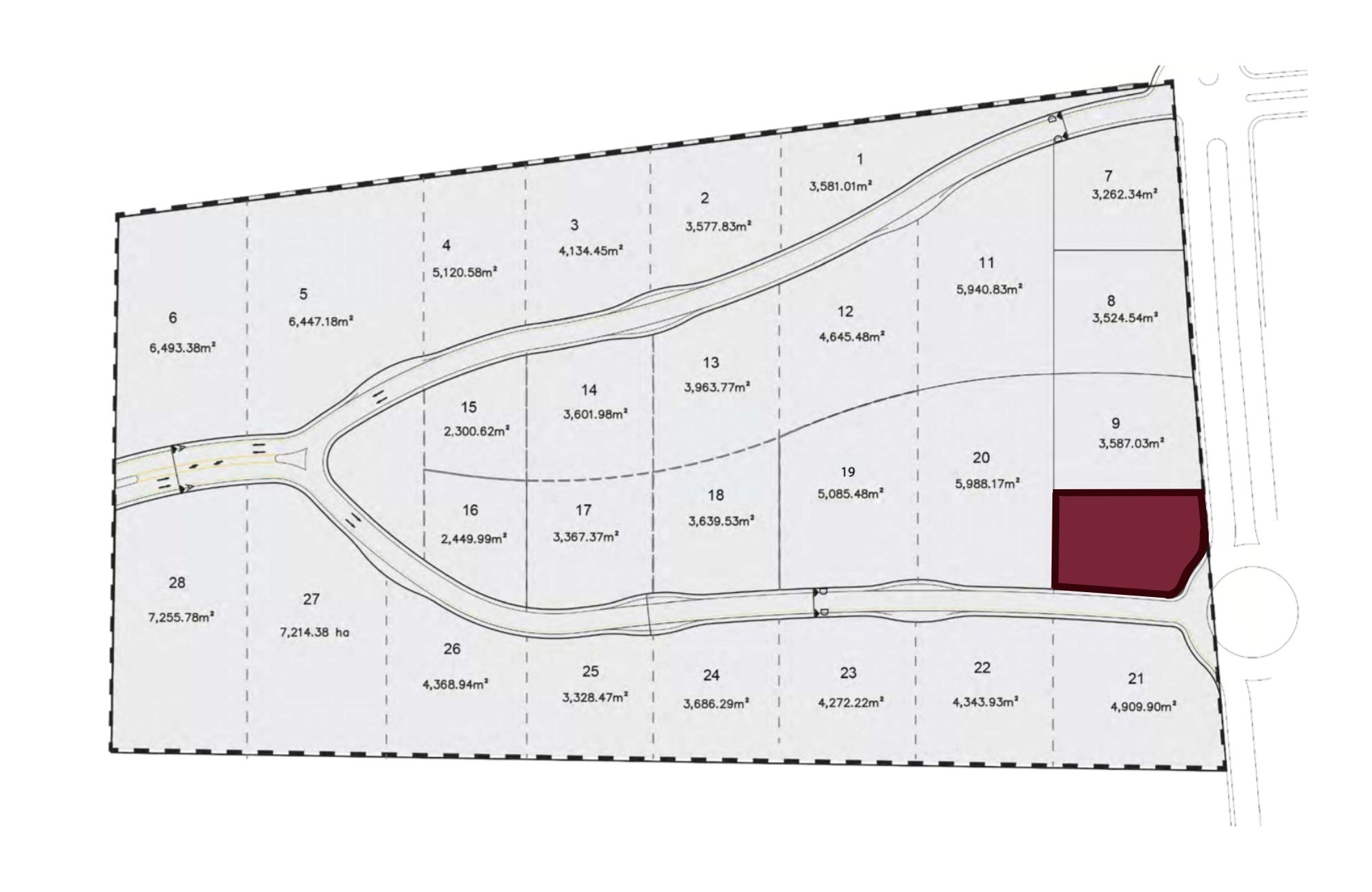 Macrolote habitacional de 3,328 m2 en venta, Jurica, Quer&eacute;taro.