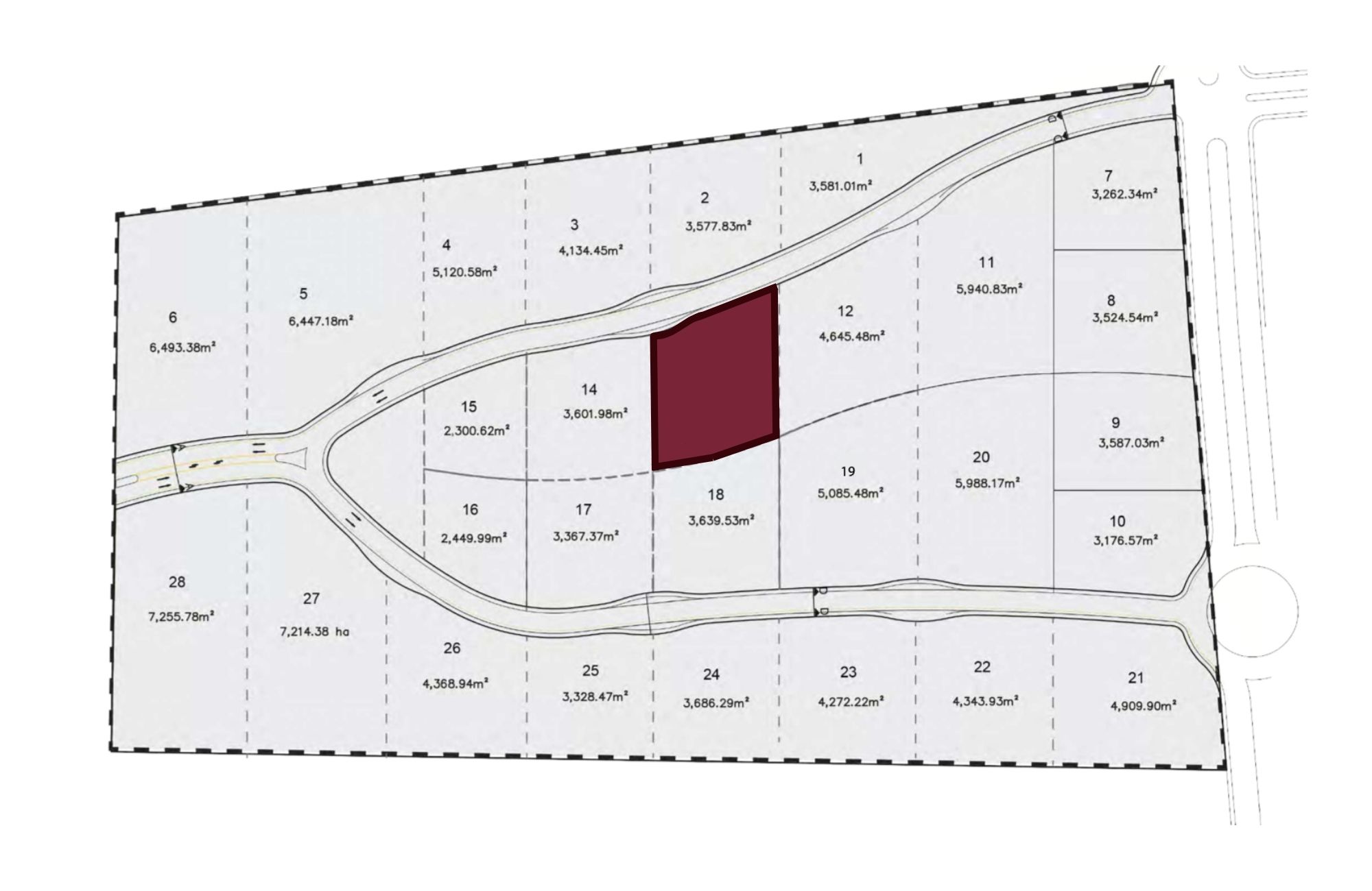 Macrolote habitacional de 4,272 m2 en venta, Jurica, Quer&eacute;taro.
