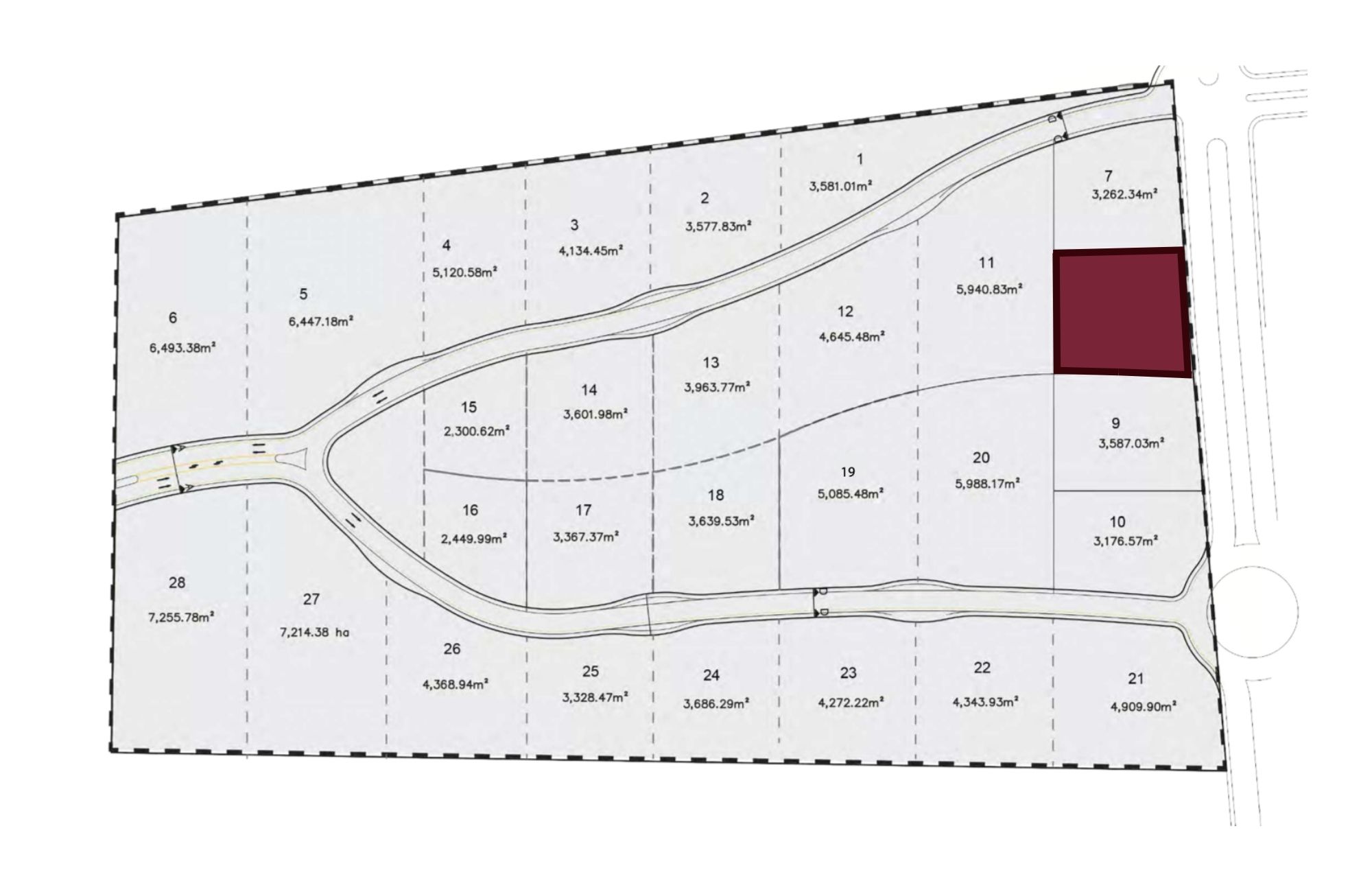Macrolote habitacional de 3,602 m2 en venta, Jurica, Quer&eacute;taro.
