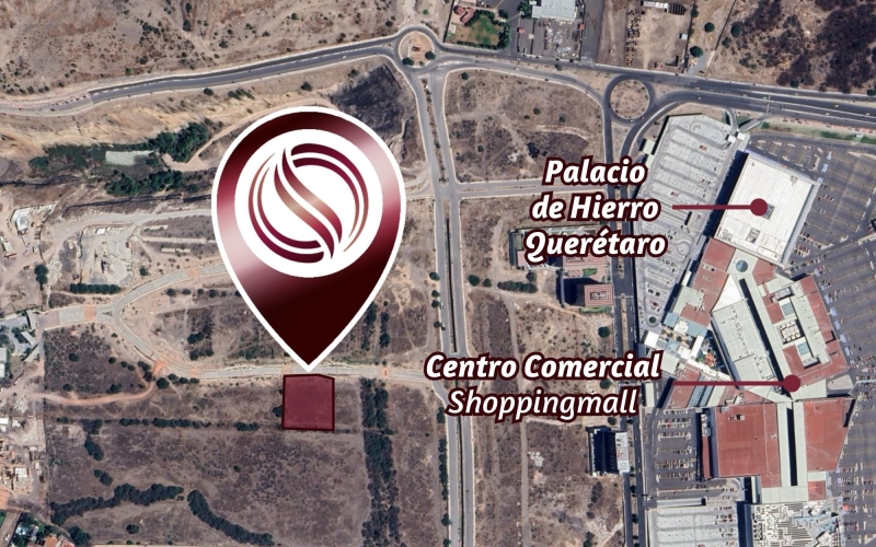 Macrolote habitacional de 4,272 m2 en venta, Jurica, Quer&eacute;taro.