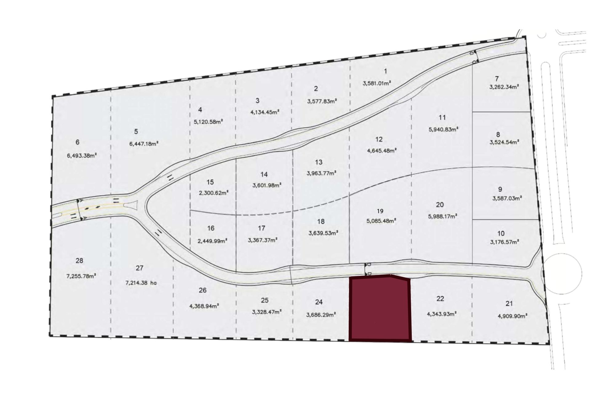 Macrolote habitacional de 3,964 m2 en venta, Jurica, Quer&eacute;taro.