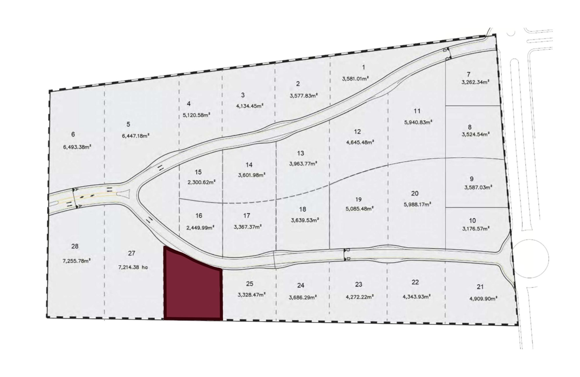 Macrolote habitacional de 4,272 m2 en venta, Jurica, Quer&eacute;taro.