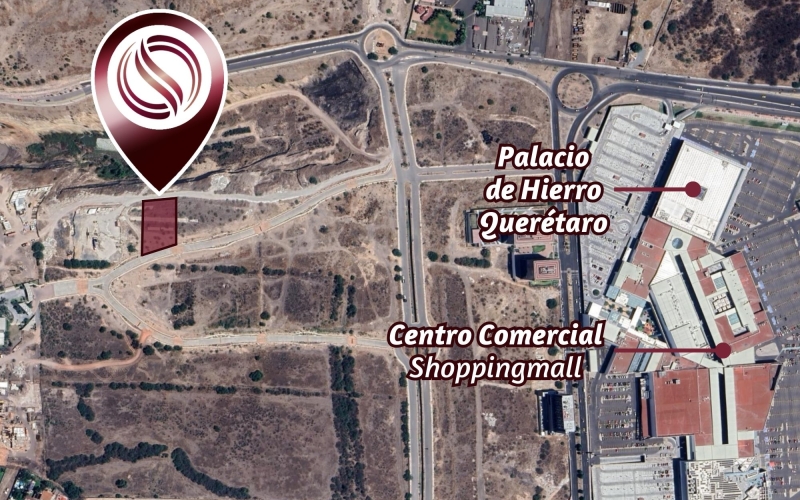 Macrolote habitacional de 5,121 m2 en venta, Jurica, Quer&eacute;taro.