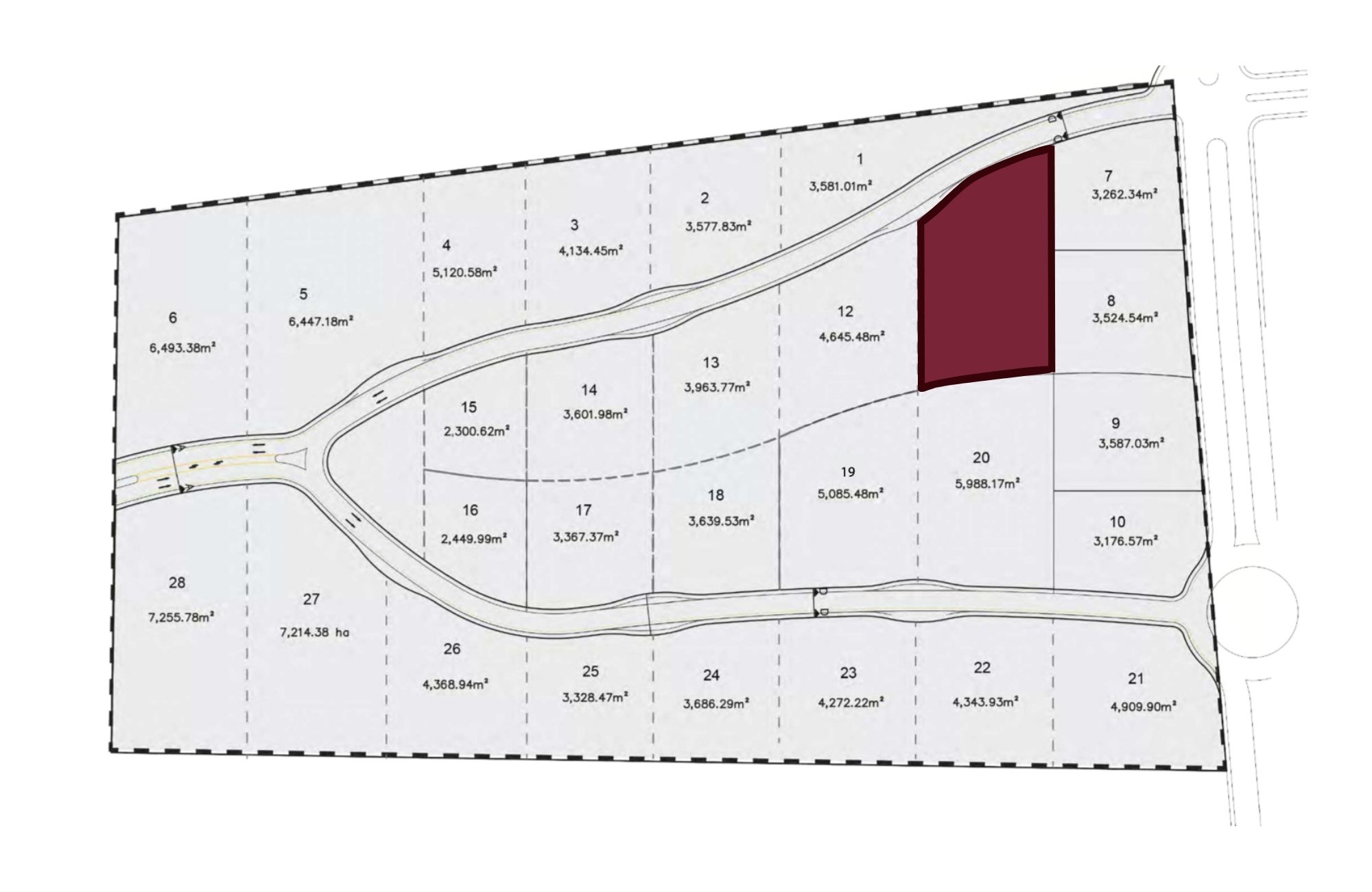 Macrolote habitacional de 5,988 m2 en venta, Jurica, Quer&eacute;taro.