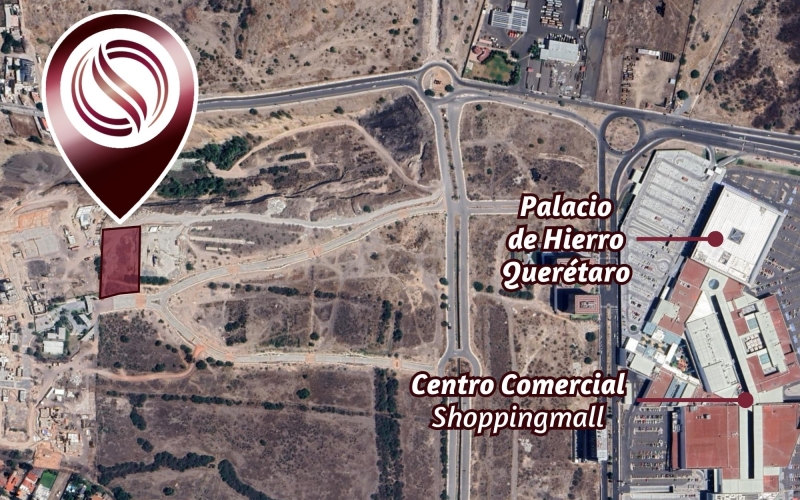 Macrolote habitacional de 6,493 m2 en venta, Jurica, Quer&eacute;taro.