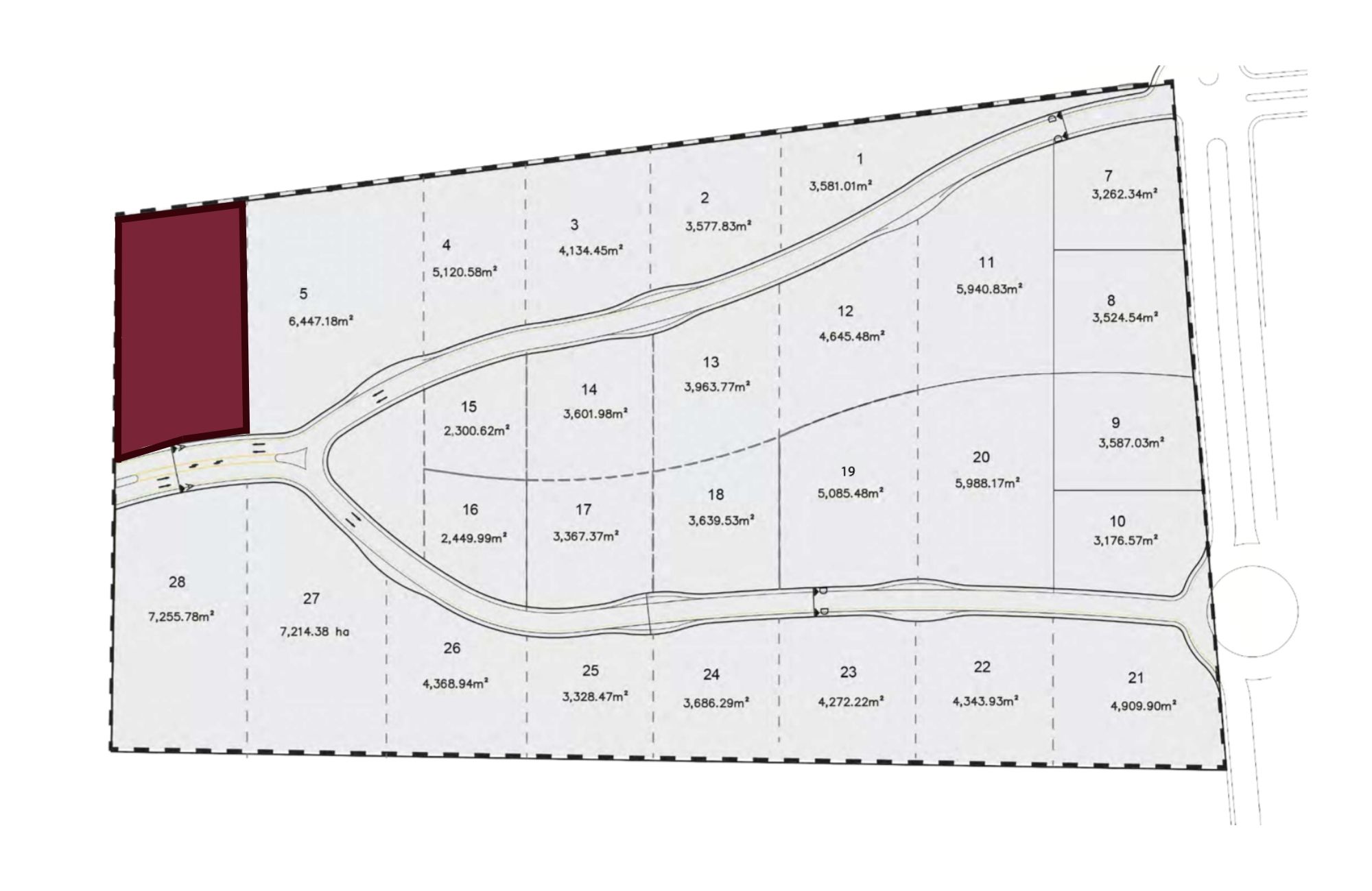 Macrolote habitacional de 5,988 m2 en venta, Jurica, Quer&eacute;taro.
