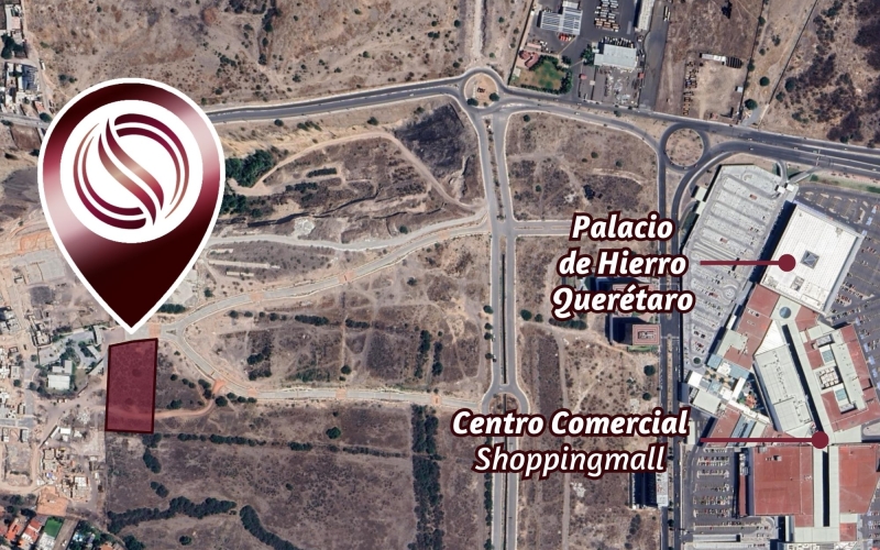 Macrolote habitacional de 7,256 m2 en venta, Jurica, Quer&eacute;taro.