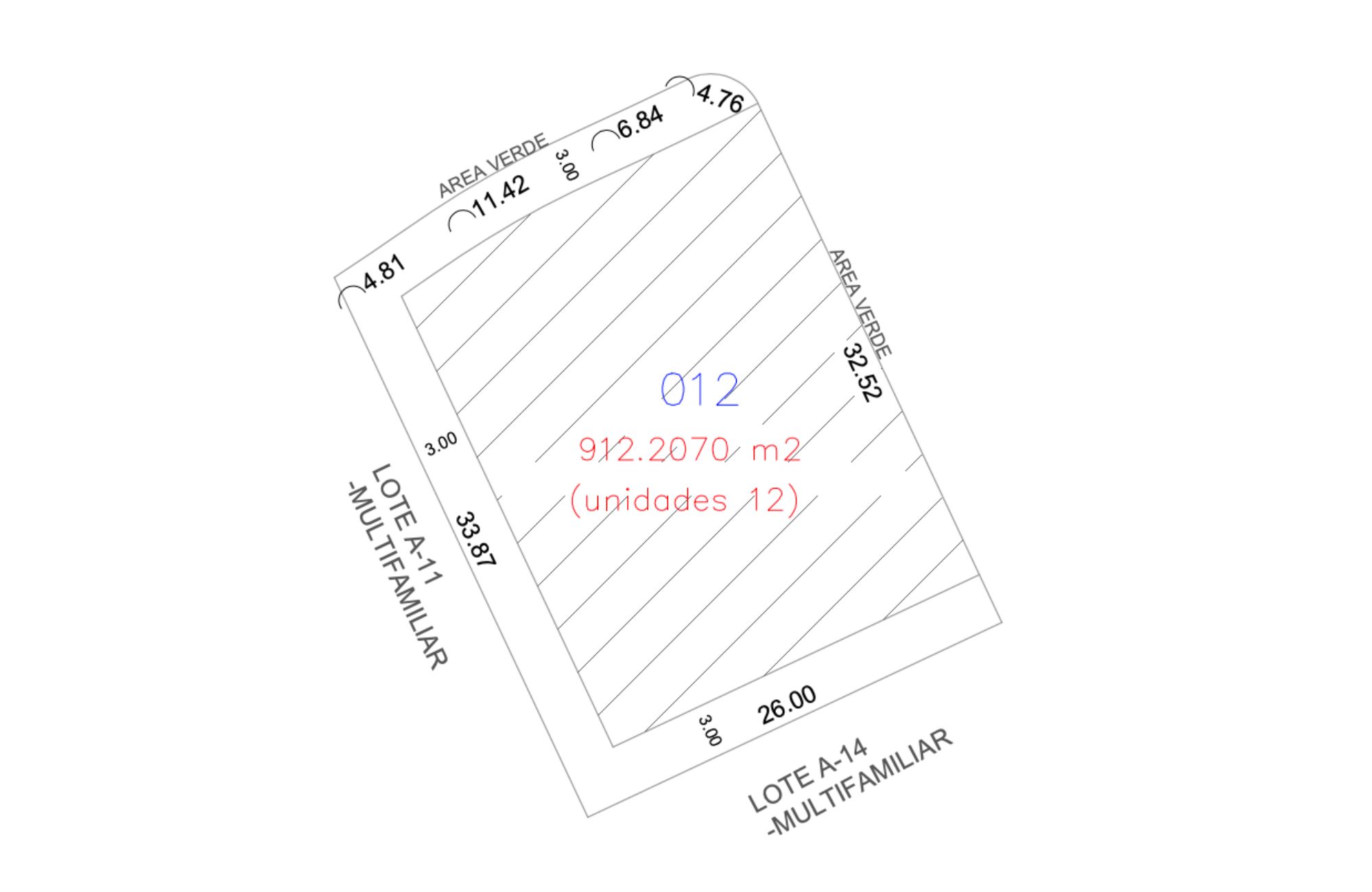 Macrolote multifamiliar de 951 m2, en residencial privado, en venta Tulum