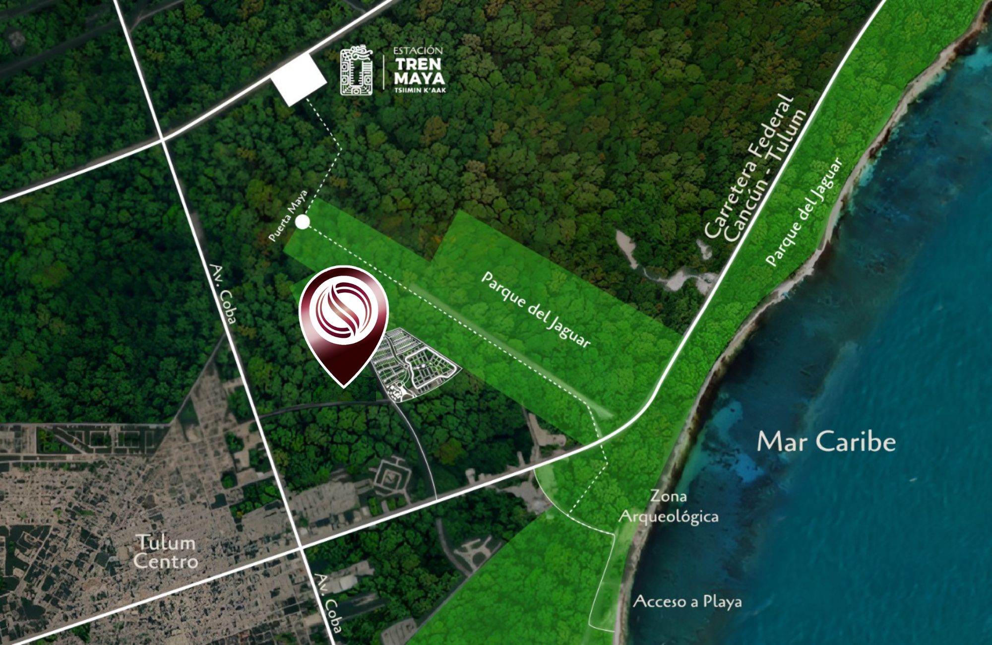 Macrolote multifamiliar de 912 m2, en residencial privado, en venta Tulum.