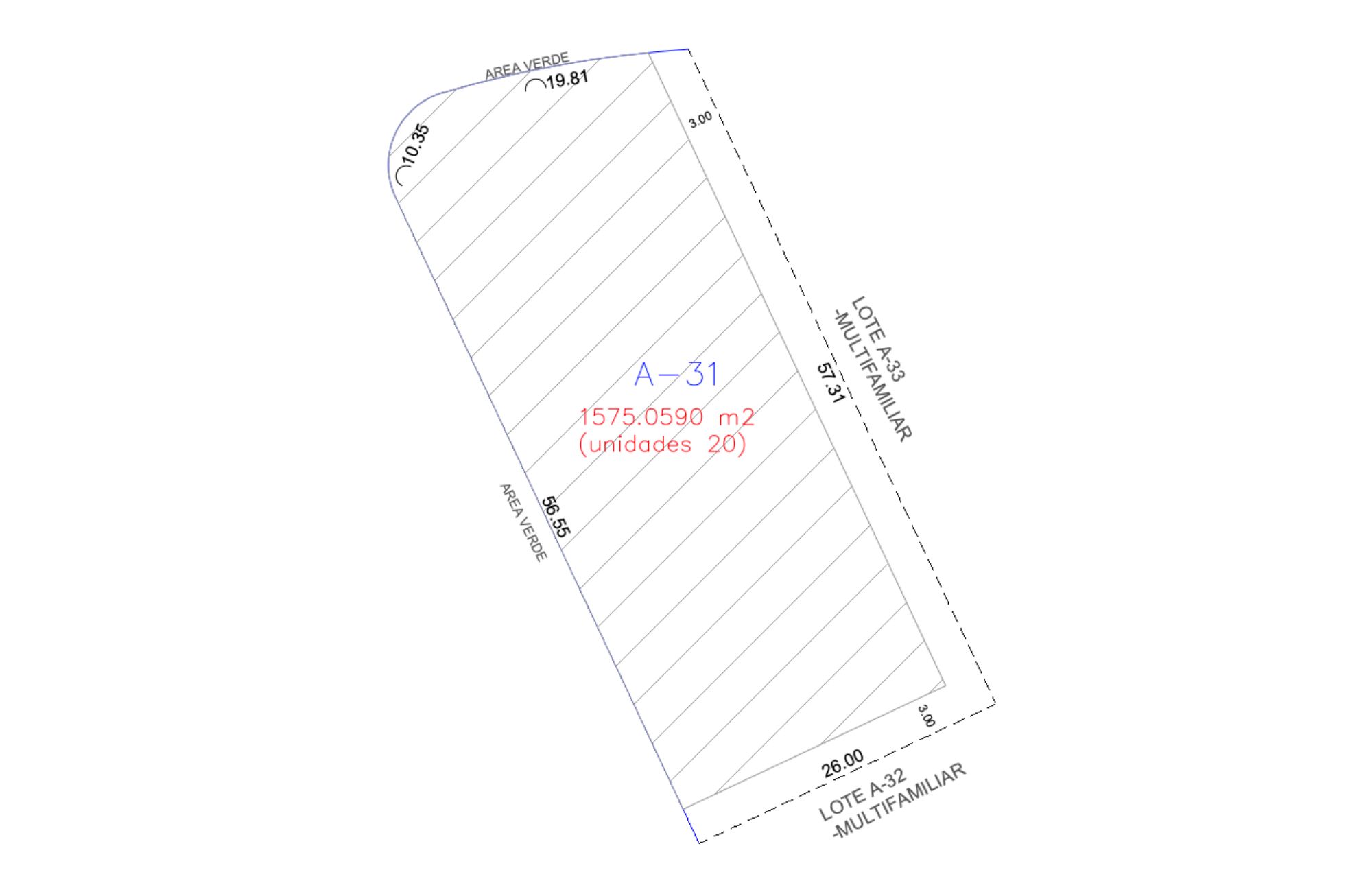 Macrolote multifamiliar de 3,821 m2, en residencial privado, en venta Tulum.