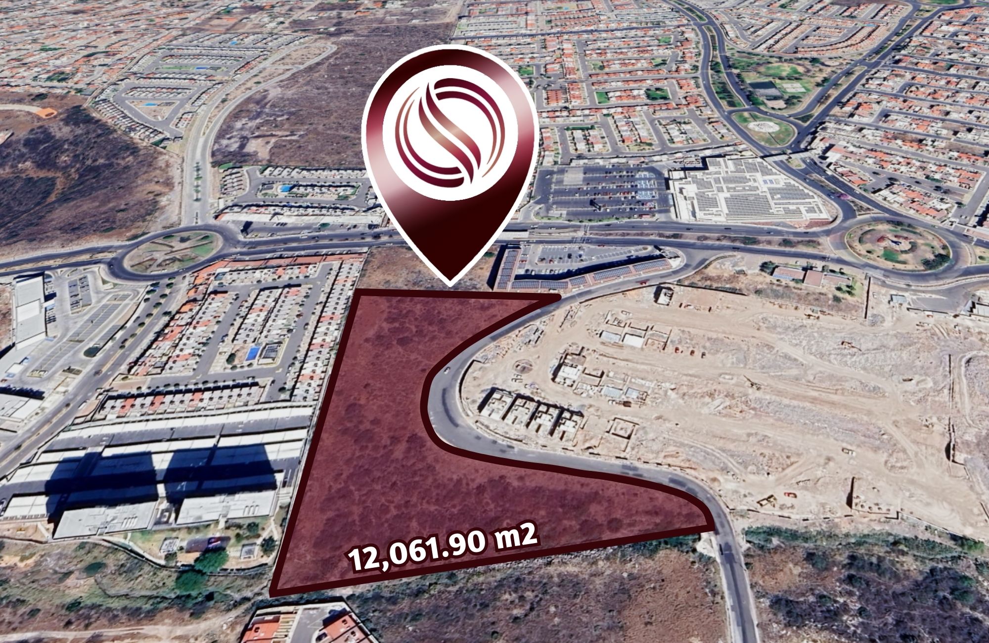 Lote de 12,062 m2, uso multifamiliar, en venta El Mirador, Quer&eacute;taro.