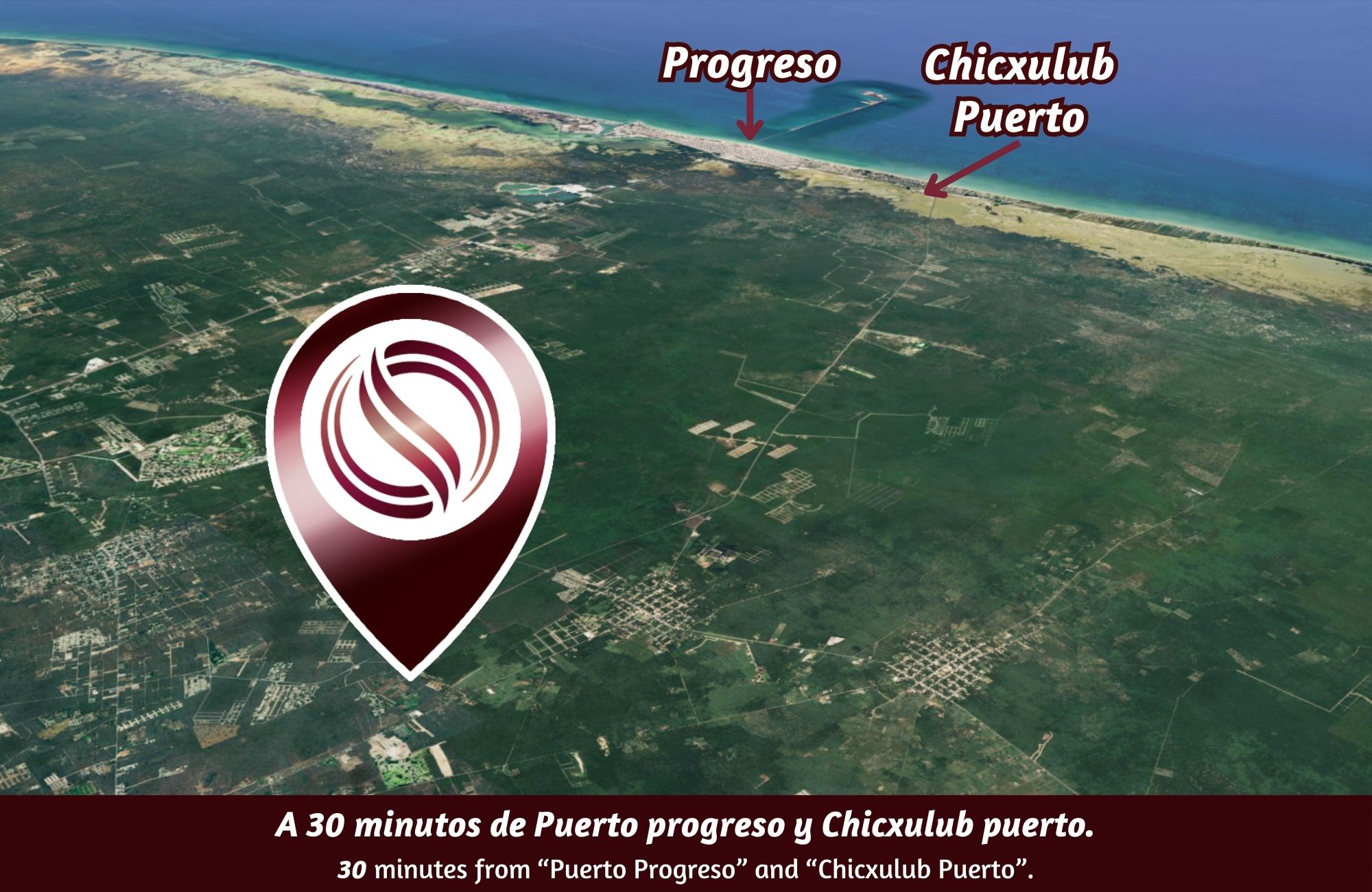 2 Hect&aacute;reas en venta en Conkal, Yucatan.