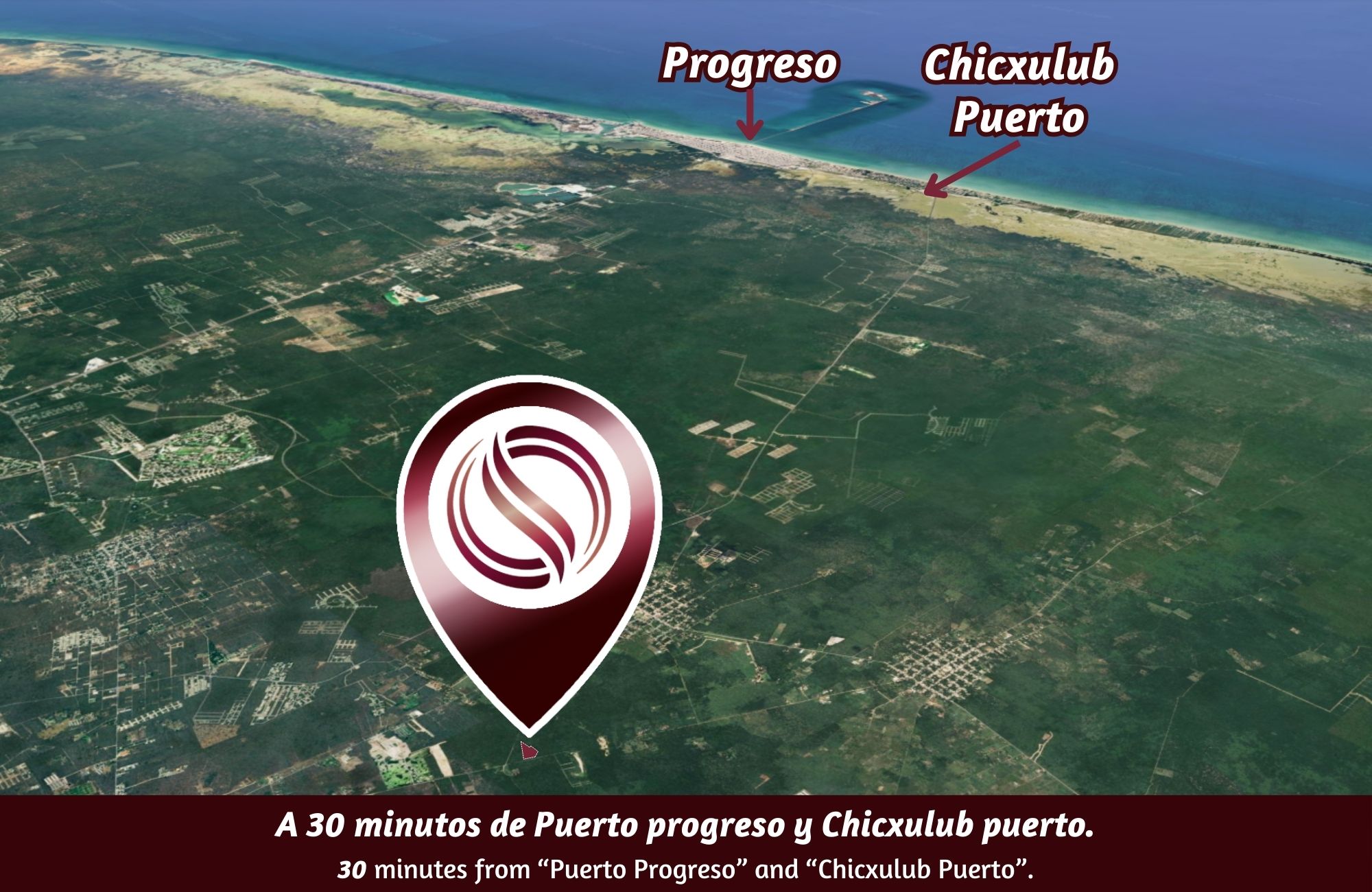 Lote de 28,232 m2 ubicado en zona de crecimiento en Conkal, M&eacute;rida.