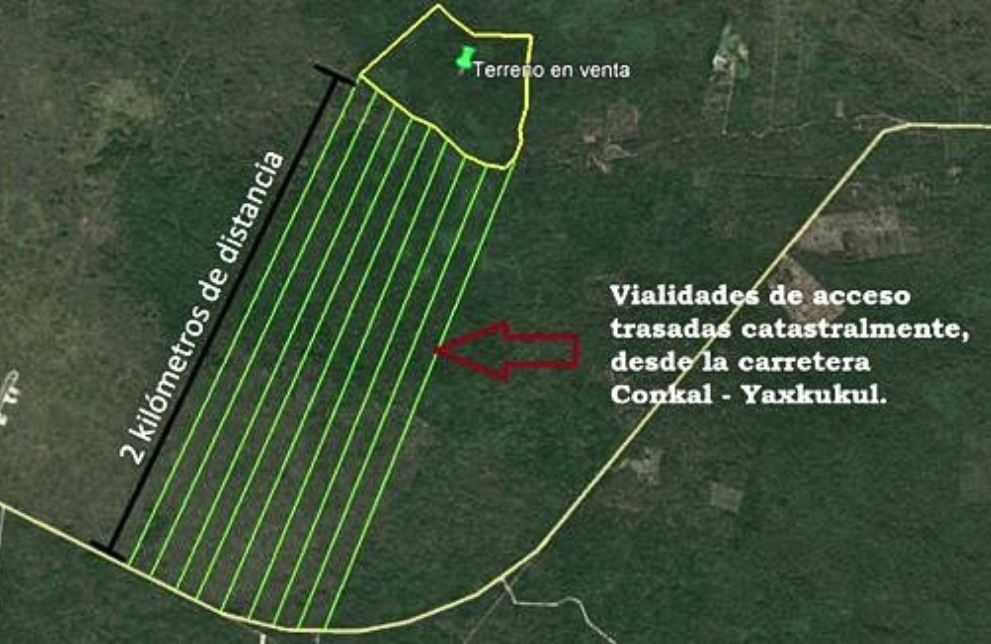 Venta de 3 Hect&aacute;reas, uso mixto, con excelente ubicaci&oacute;n en Conkal, M&eacute;rida.